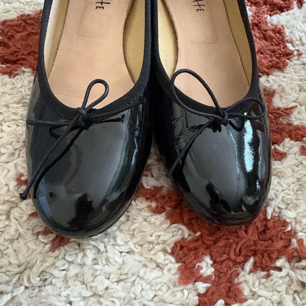 Ballerette Aventino Patent Heeled Flats - Picture 7 of 9